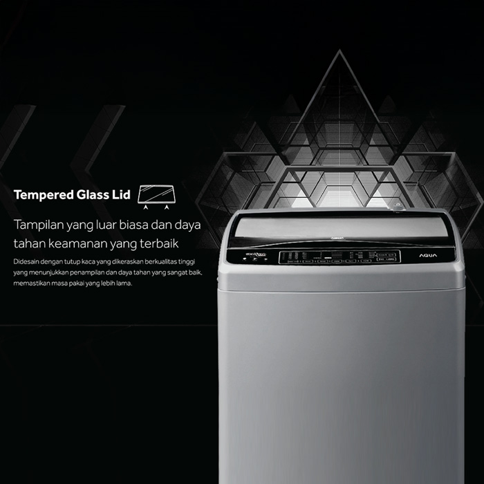 Aqua Mesin Cuci 1 Tabung Top Loading 9 KG - AQW-99DD | AQW99DD